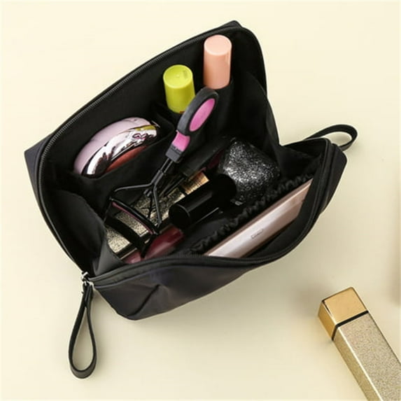 Small Makeup Bag For Purse Travel Makeup Pouch Mini Cosmetic Bag For Women Girls Small Bag Storage with Lids for Organizing Moving Storage Boxes Fabric Storage Tidy & Co Storage Cloth Cubes for