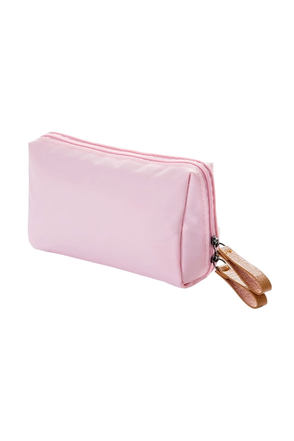 Small Makeup Bag Travel Cosmetic Pouch Mini Organizer For Women Girls Portable Purse Accessory Home Textile Storage