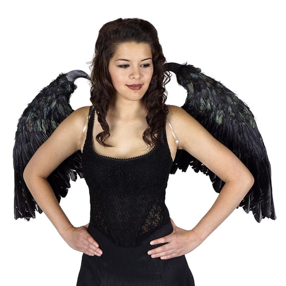 Small Maleficent-Inspired Feather Wings