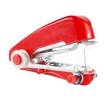 Small Manual Sewing Machine Handheld Sewing Machine Flexible Fast Stitching Machine for Clothing Repair Curtain Craft