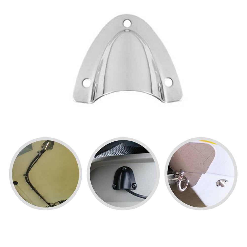 Small Marine Stainless Steel Vent Wire Cable Vent Cover Clamshell Vent