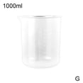 thumbnail image 1 of Small Measuring Cup Plastic Transparent Jug Kitchen Beaker Tool 25-500ml R1W0, 1 of 9