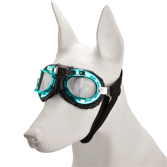 Small Media Dog Goggles Flexible Strap Dog Sunglass Outdoor Pet Accessories for Beach Walks