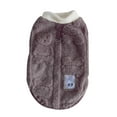 thumbnail image 1 of Small/Medium Dog Autumn/Winter Clothes - Teddy Bear Design, Soft Shu Velveteen, Built-In Leash, Anti-Cold, 1 of 5