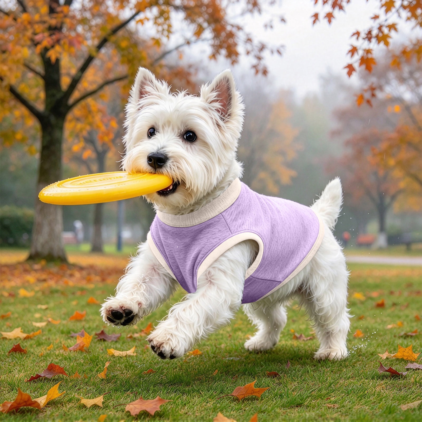 Small Medium Dog Solid Knit Sleeveless Vest Soft Breathable Pet ...