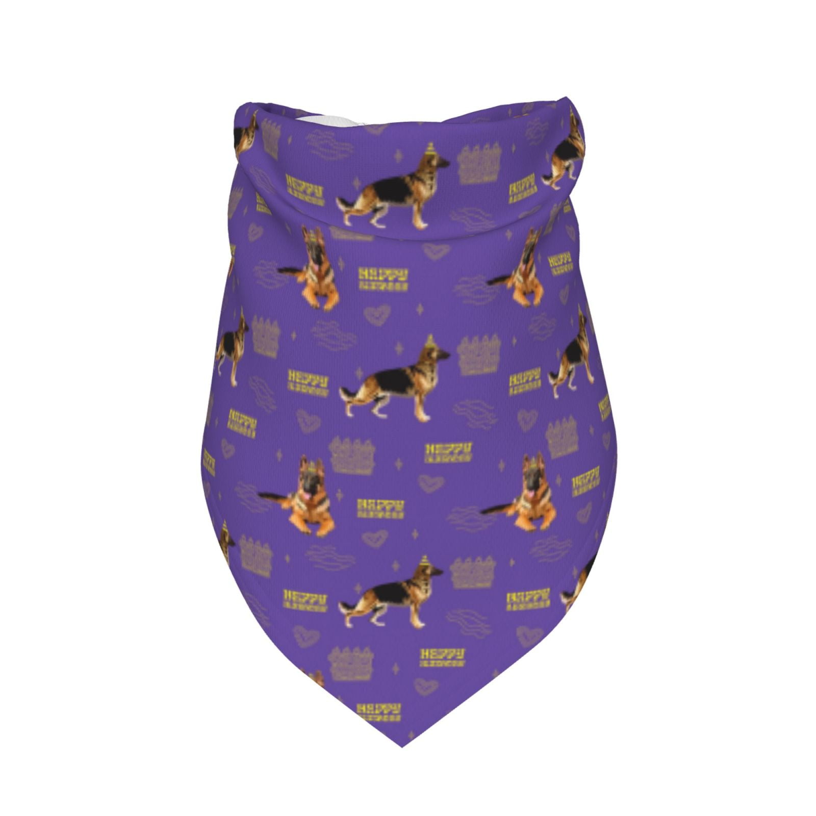 Courtesyhonda Cute Girl Bibs Dog Birthday Bandana Large 30Pcs Paw