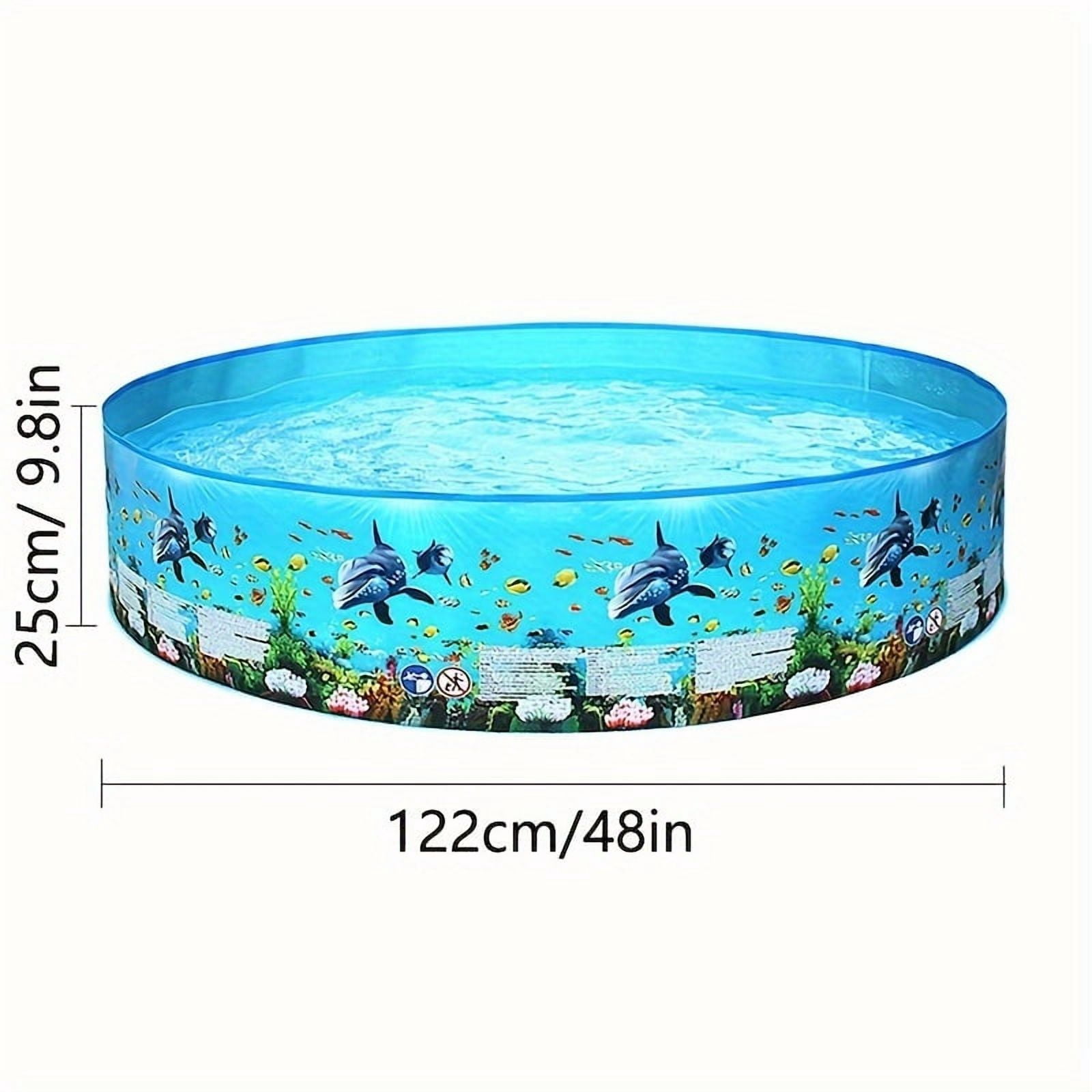Small Medium Large Inflatable Swimming Pool Thickened Wear Resistant Design Family Summer Outdoor Courtyard Pool For Party Entertainment 122 152 183cm