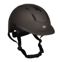 Small/Medium Ovation Horse Riding Lightweight Extreme Helmet Black
