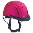 thumbnail image 1 of Small Medium Ovation Metallic Schooler Lightweight Helmet Fuchsia, 1 of 2