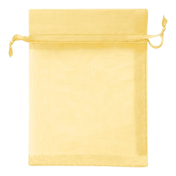 Small Mesh Bags Organza Bags with Drawstring Mini Mesh Gift Bag Jewelry Pouches for Festival Gift,Wedding Bridal Celebration Mother's Day Spring Party Favor Candy Fruit Storage,1Pc(Gold,9x6.7")