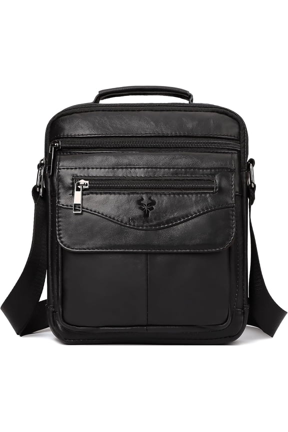 Small Messenger Bag for Men Sling Crossbody Bag Handbag Man Purse for Work Business