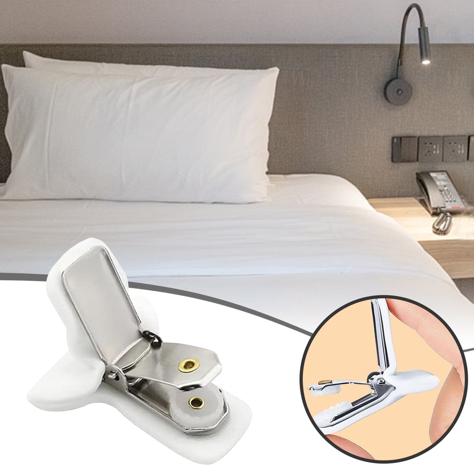 Small Metal Clamp Clip Dish Holding Clamp Crush Mini Door Face Clamps
