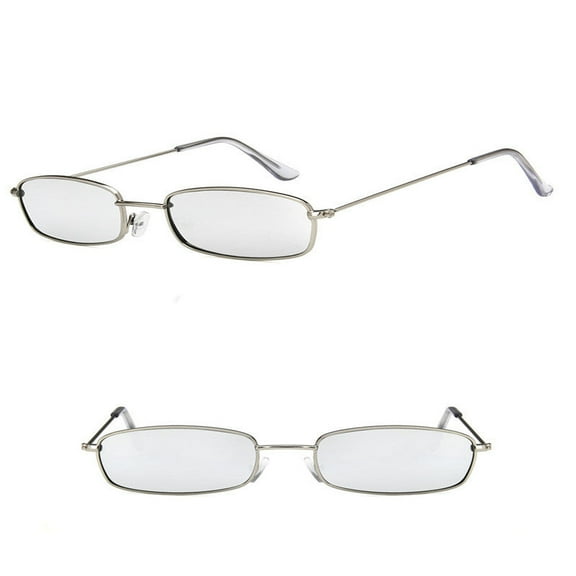 Metal Frame Sunglasses Retro Fashion Shades for Men and Women Street Eyewear with UV400 Protection High Visible Light