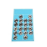 Small Metal Snap On Fasteners Press Button Stud Sewing Scrapbook DIY Decor