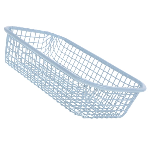 Sky Small Metal Wire Storage Basket Tray for Home Organization and Office Use, Iron Wire Basket, 1 Set