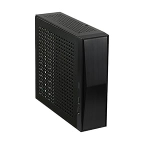 Small Micro host Chassis Mini-ITX for Case Home Theater Computer Desktop Chassis FH05 HTPC for Case with 2x USB