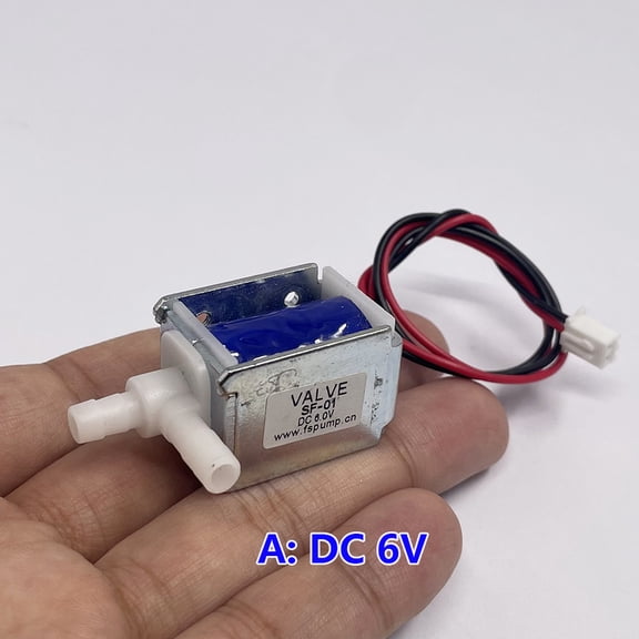 Small Mini Electric Solenoid Valve DC 6V 12V 24V Normally Closed N/C Micro Water Flow Control Switch Valve Flower Watering Valve