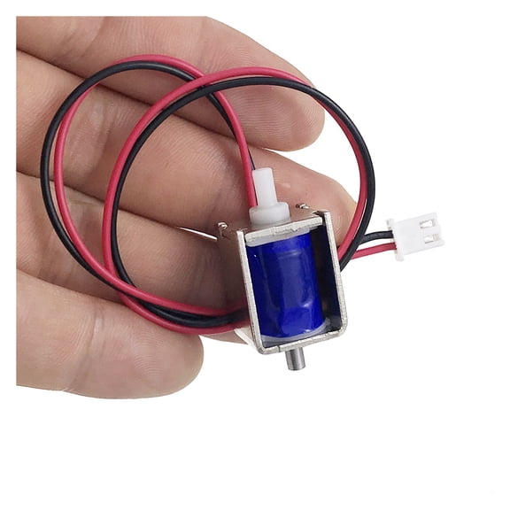 Small Mini Electric Solenoid Water Valve DC 12V N/C Normally Closed Air Valve Small Electric Venting Valve 15*13mm ,Stable Performance