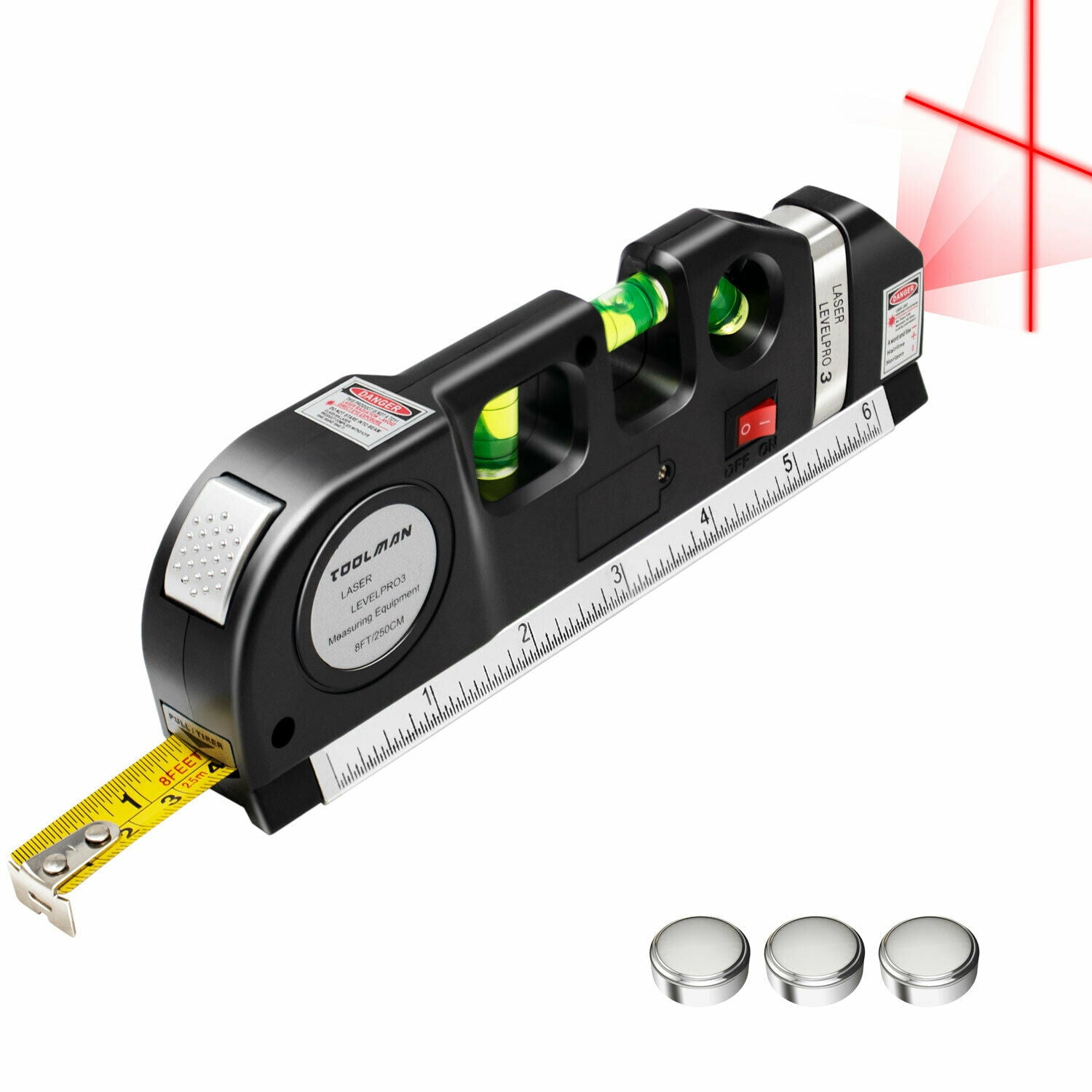 Small Mini Laser Line Level Tool - Walmart.com