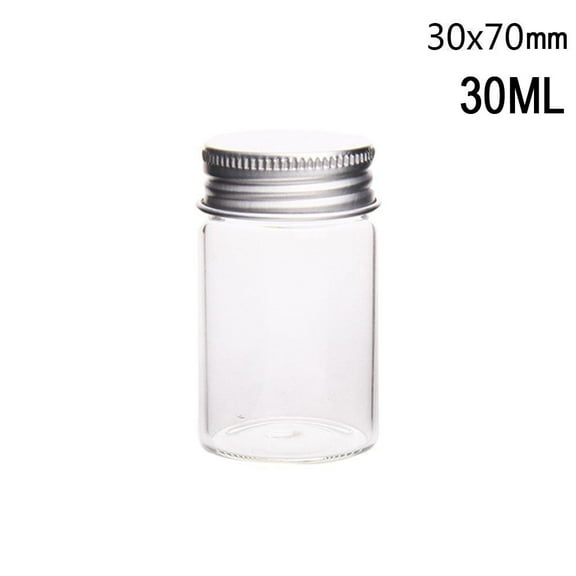 Small Mini Tall Clear Glass Bottles/jars With Corks Stoppers For Arts & Crafts
