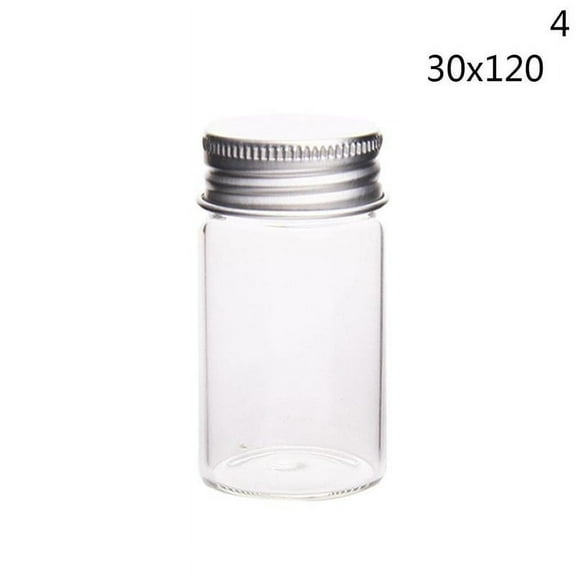 Small Mini Tall Clear Glass Bottles/jars With Corks Stoppers For Arts & Crafts