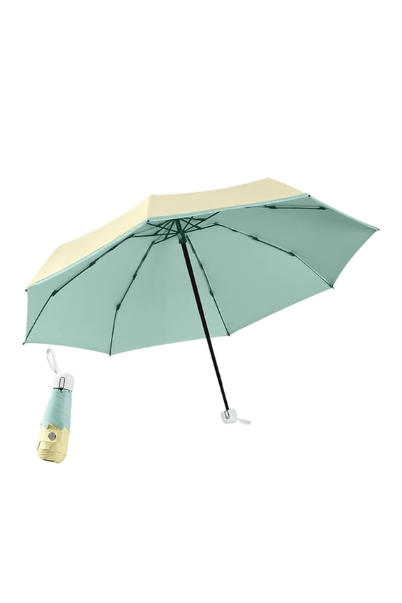 Small Mini Umbrella with Lightweight Compact Design Sunshade Umbrella Sunshade Umbrella Travel Umbrella Windproof Portable Sunshade Umbrella Outdoor Sunshade Umbrella