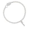 thumbnail image 1 of Small Mom Script Friends Infinity Toggle Chain Bracelet, 1 of 1