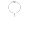 thumbnail image 1 of Small Mom Script Godmother Infinity Toggle Chain Bracelet, 1 of 1