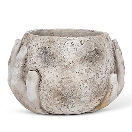 Small Moon in Hands Planter
