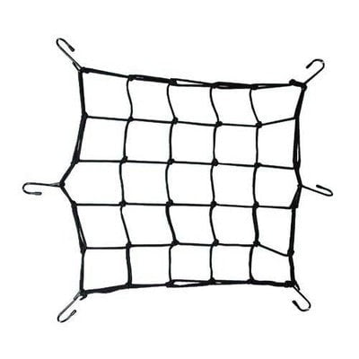 Small Motorcycle Cargo Hold Down Holding Net Netting Set ATV Bungee Bungie Cord