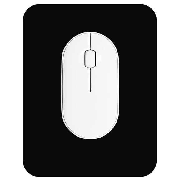 Small Mouse Pad 6 x 8 Inch, Horizontal and Vertical Flexible use. Great for Traveling, Wireless laptops, Keyboard Trays, Offices, etc.