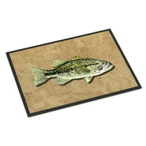 Small Mouth Bass Doormat 24x36
