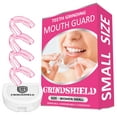 thumbnail image 1 of Small Mouth Guard for Women – Comfortable, Custom Fit, Non-Bulky, Moldable – (4) Teeth Grinding Guards & Case – Perfect Mouthguard for a Woman, Size – Small, 1 of 13