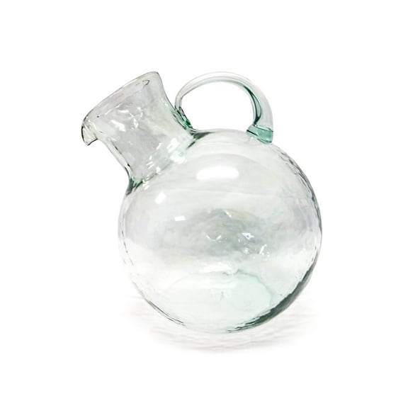 Small Mouthed Circular Tilted Pitcher
