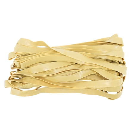 Small Moving Rubber Bands (48 Pack) - 25" Unstretched - 50" Fully Stretched - Yellow Rubber Mover Bands For Pallets, Moving Blankets, Moving Supplies, Boxes, Furniture, TV Bed Dresser