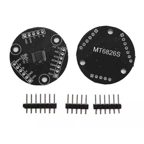 Small Mt6826s High Accuracy Magnetic Encoders Sensors for Professional Engineering Measurements Use Easy to Install
