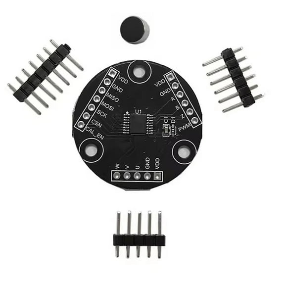 Small Mt6826s High Accuracy Magnetic Encoders Sensors for Professional Engineering Measurements Use Easy to Install