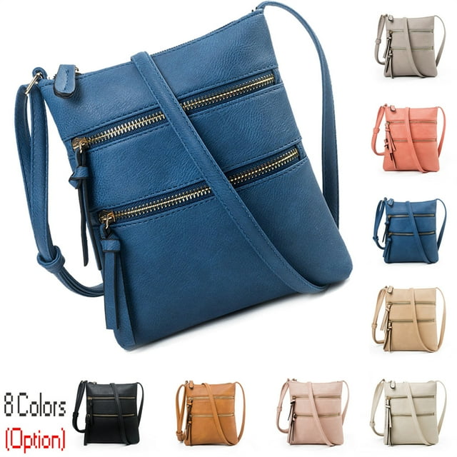 Small Crossbody Purses for Women Zip Bag Adjustable Strap, Shoulder
