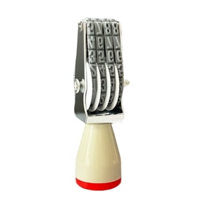 Small Multi-Purpose 4-Digit Number Roller Stamp