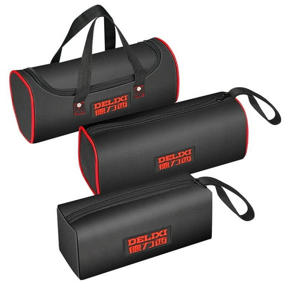 Small Multifunctional Tool Bag Waterproof Wear-Resistant Durable 1680D Oxford Cloth Portable Tool Storage Tool Bag