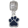 thumbnail image 1 of Small Navy Blue Paw - Sister Charm Bead, 1 of 1