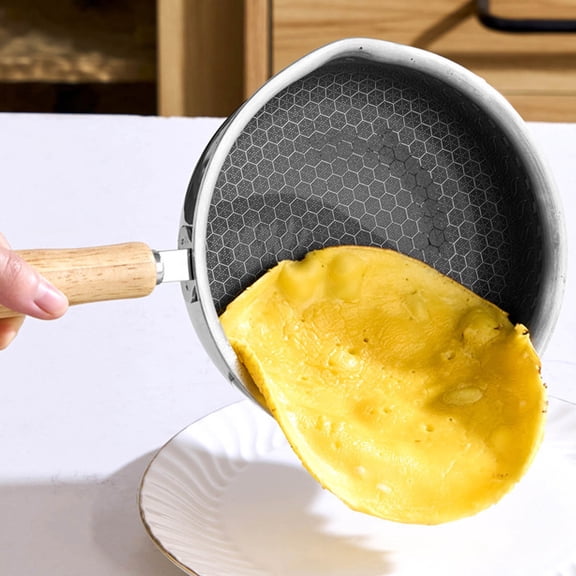 Small Nonstick Egg Frying Pan, Mini Skillet for Single Serving, Perfect for Omelets and Breakfast
