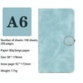 thumbnail image 1 of Small Notebook, A6 Size Work Diary Notebook, Travel Journal Hardcover, Home Writing Journal, Hardcover Notebook for Work, Professional Diary Notebook, Travel Writing Journal Notebook, 1 of 7