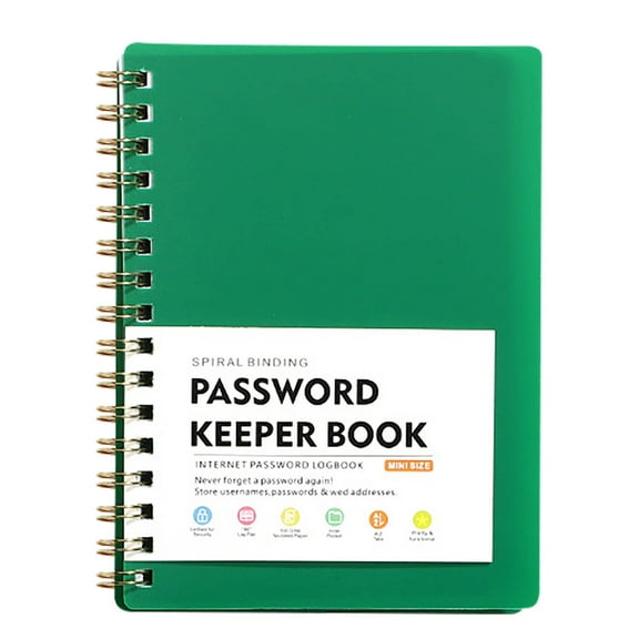 Small Notebook Hard Cover Mini Pocket Notebook Portable Mini Size Password Book A6 Loose Leaf Notebook With Thickened Feel Teen Adults Notebook for Back to College,Office Supplies