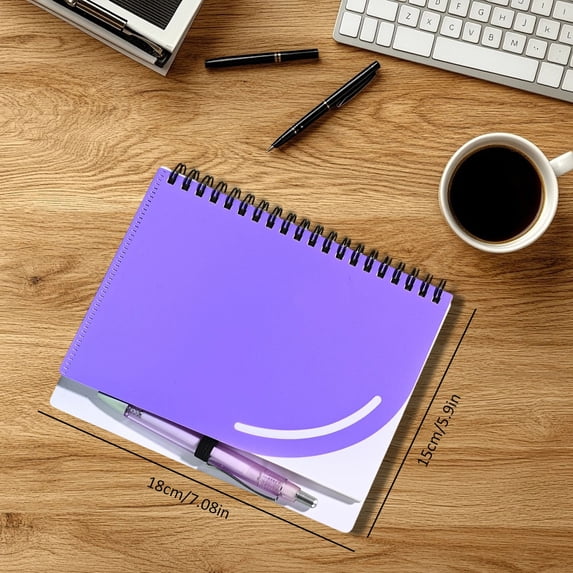 Small Notebook with Pen Holder, 5.9" x 7.1" Pocket Notebook with Pen Holder, 6 Colors School Notebook, 70 Pages Portable Journal, Lined Pages Bound Journal Notebook, 1Notebook+1Pen Combo Pack, 2ml,B