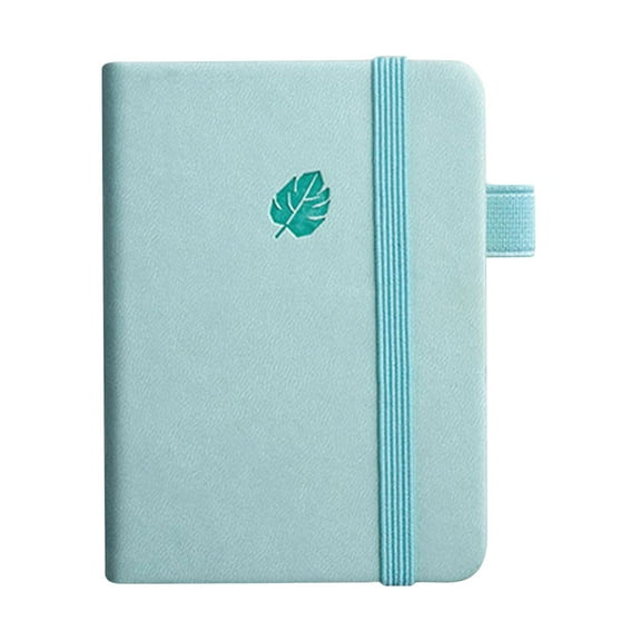 Small Notebook Portable Notepad | Mini Pocket Size A6 English Book | Thick Reinforced Paper | Durable Handy Note Pad | Compact Travel Journal | 1 Pack