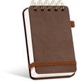 Small Notebooks 3x5 Leather Pocket Notepad 150 Pages Top Notebook ...