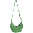 thumbnail image 1 of Small Nylon Crescent Crossbody Purses Bag for Women Men Trendy,Travel Sling Bag, 1 of 7