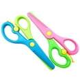 thumbnail image 1 of Small Office Blunt Craft Scissors Safety Comfort Grip Safety Scissors for Small Hands for Cutting Paper, Assorted Color, 1 of 4