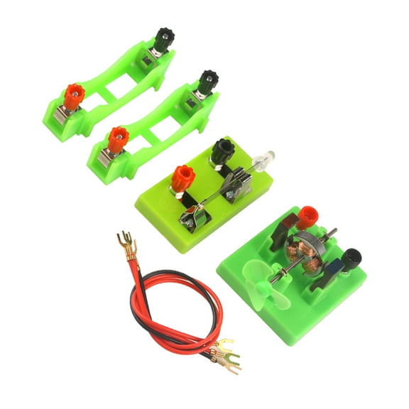 Small Open Type D CMotor Model Physics Experiment Device Featuring Case for Visualizing Internal Mechanisms in Education